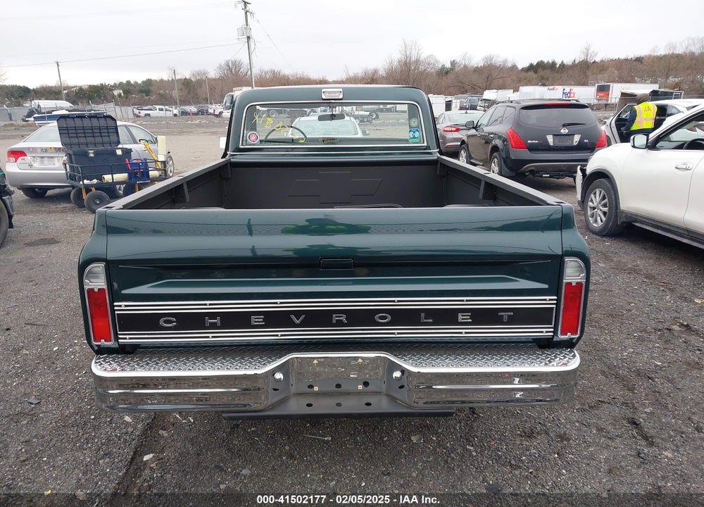 1970 CHEV C10 STEPSIDE W/LONG BED VIN: CE140B154002