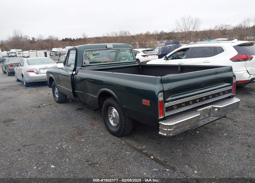1970 CHEV C10 STEPSIDE W/LONG BED VIN: CE140B154002