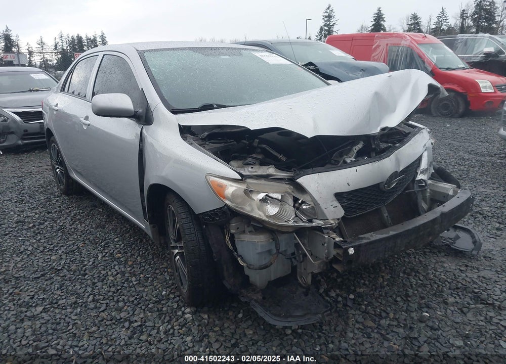 2009 TOYOTA COROLLA VIN: JTDBL40EX99022227