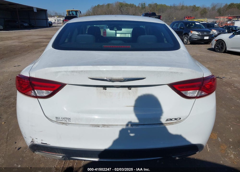2016 CHRYSLER 200 LIMITED VIN: 1C3CCCAG4GN144170