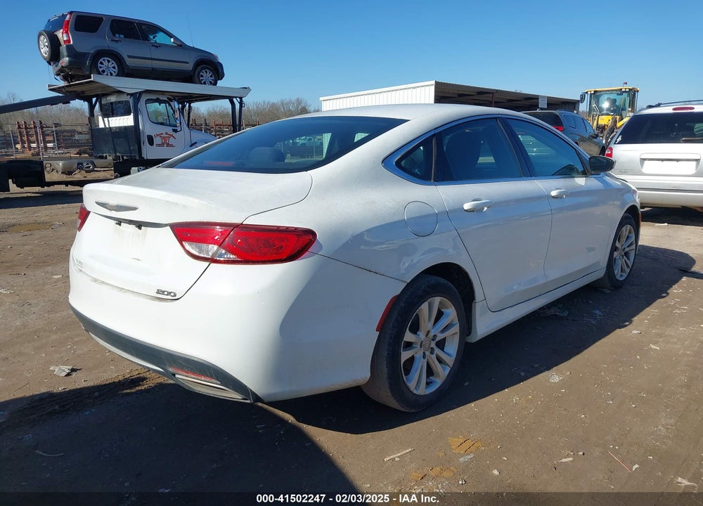 2016 CHRYSLER 200 LIMITED VIN: 1C3CCCAG4GN144170