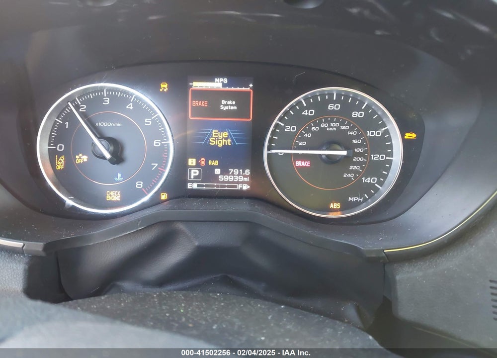 2019 SUBARU CROSSTREK VIN: JF2GTANC1KH294125