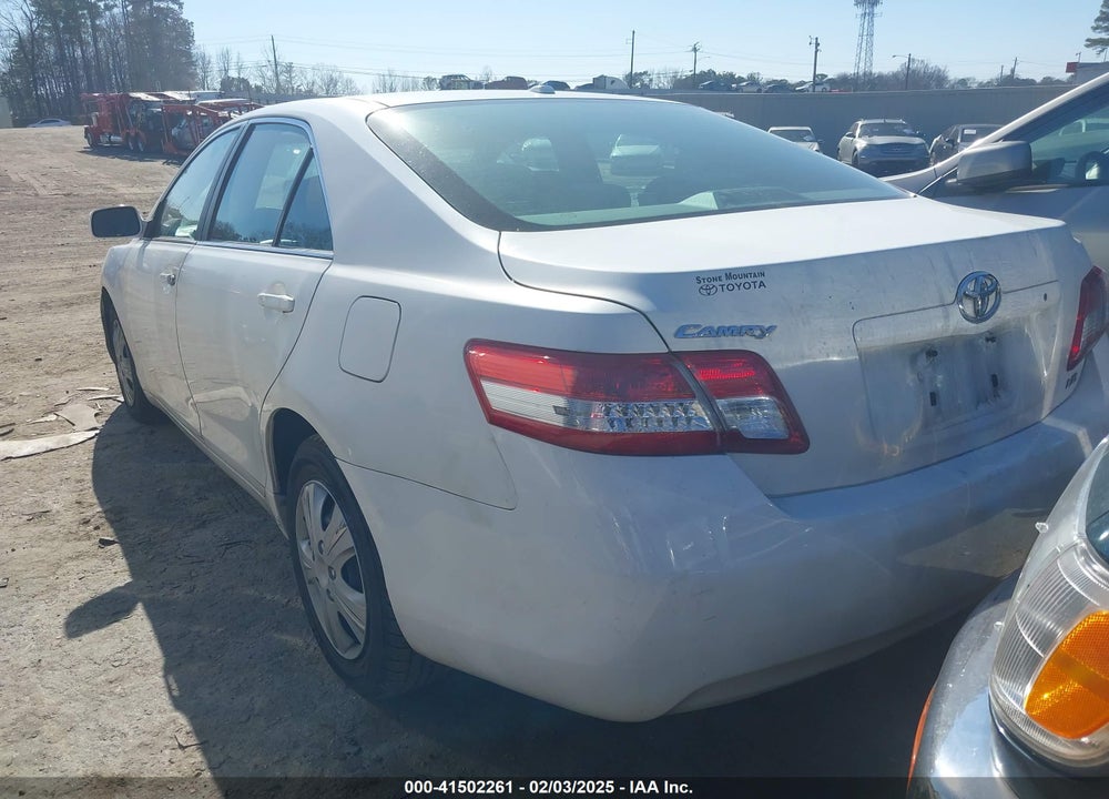 2011 TOYOTA CAMRY VIN: 4T1BF3EKXBU599242
