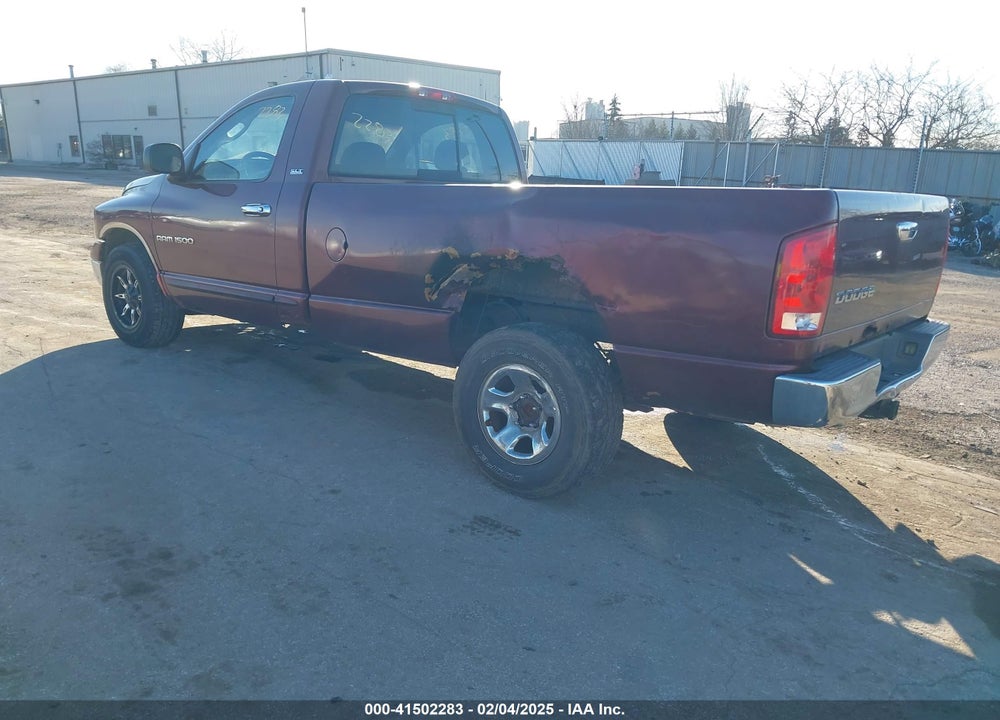 2002 DODGE RAM 1500 ST VIN: 1D7HA16N92J230616