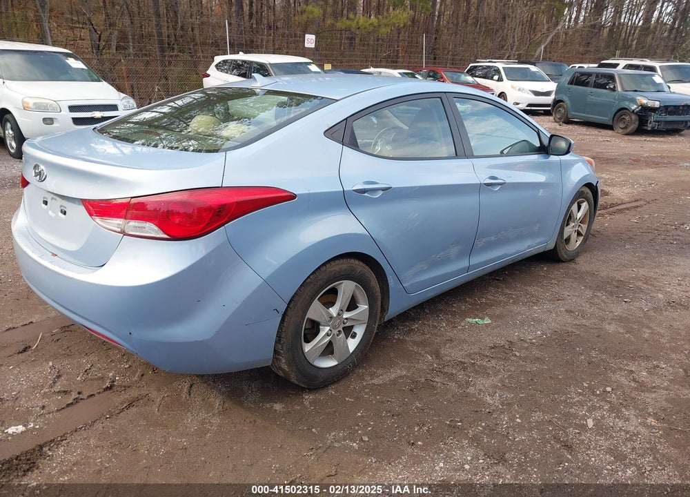 2011 HYUNDAI ELANTRA GLS (ULSAN PLANT) VIN: KMHDH4AEXBU103767