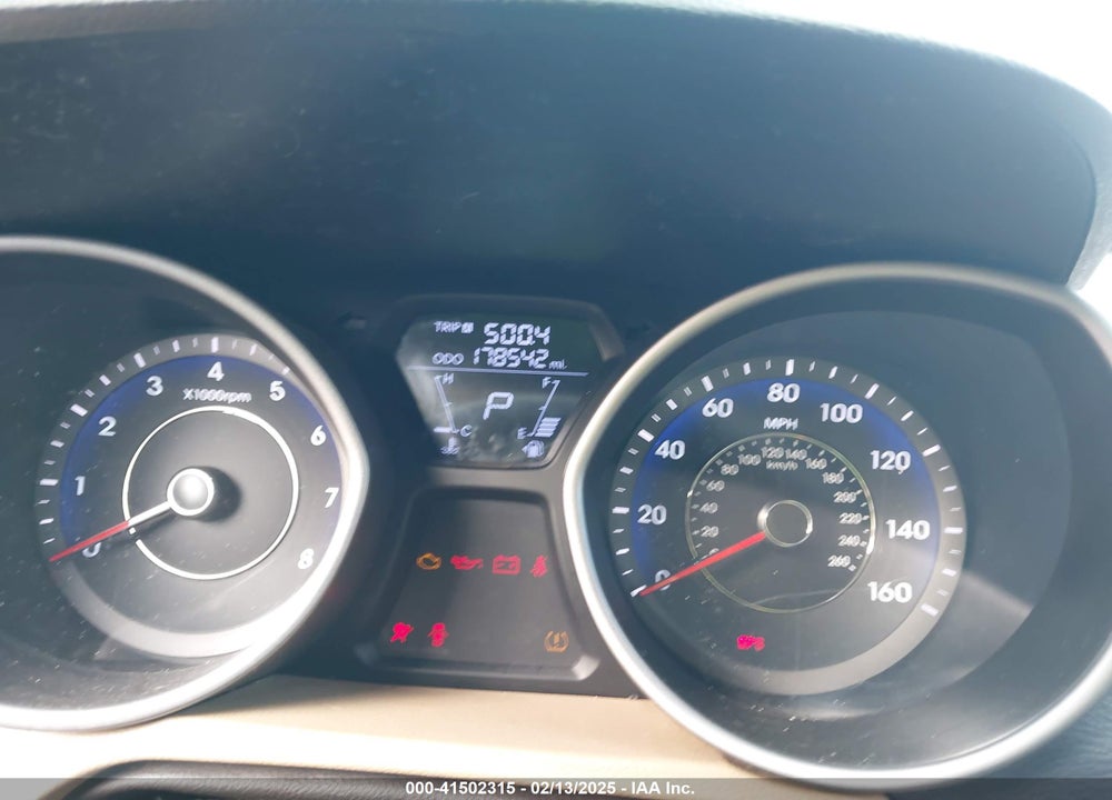 2011 HYUNDAI ELANTRA GLS (ULSAN PLANT) VIN: KMHDH4AEXBU103767