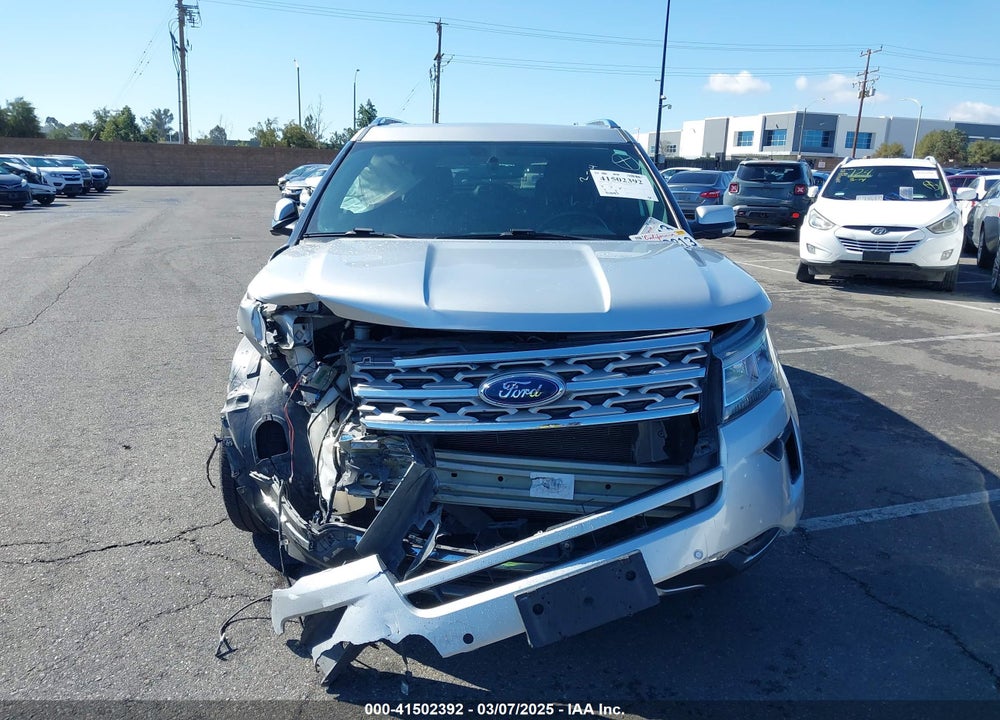2018 FORD EXPLORER LIMITED VIN: 1FM5K8F8XJGA43518