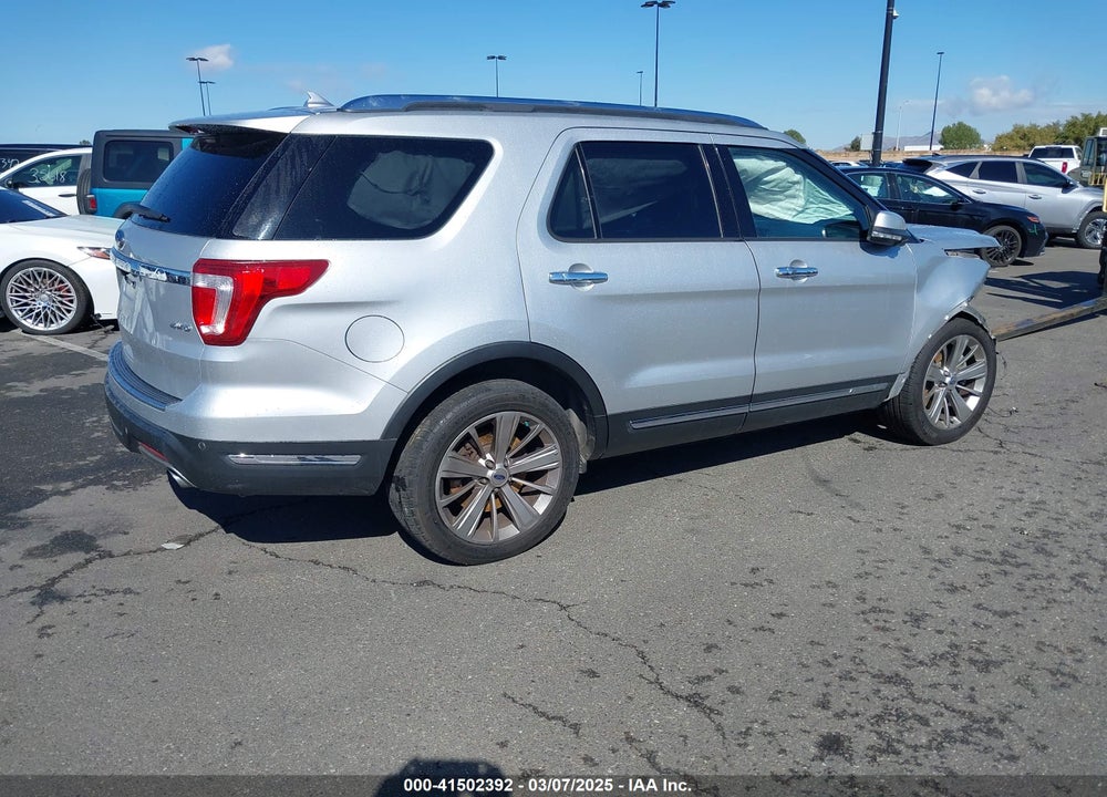 2018 FORD EXPLORER LIMITED VIN: 1FM5K8F8XJGA43518