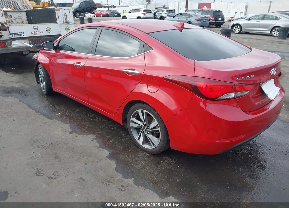2014 HYUNDAI ELANTRA LIMITED VIN: KMHDH4AE2EU127713