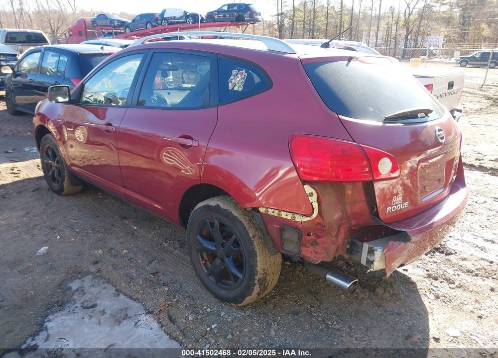 2008 NISSAN ROGUE SL VIN: JN8AS58V98W142713