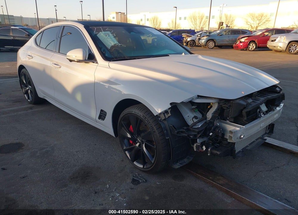 2022 GENESIS G70 3.3T RWD VIN: KMTG54TE4NU097803