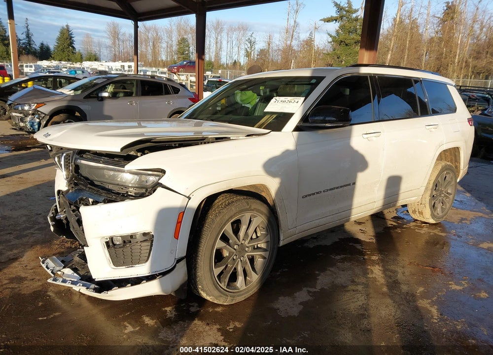 2021 JEEP GRAND CHEROKEE L OVERLAND 4X4 VIN: 1C4RJKDG9M8192551