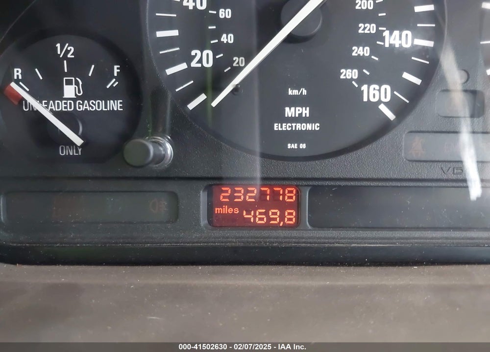 1995 BMW 540 I AUTOMATIC VIN: WBAHE6321SGF34350
