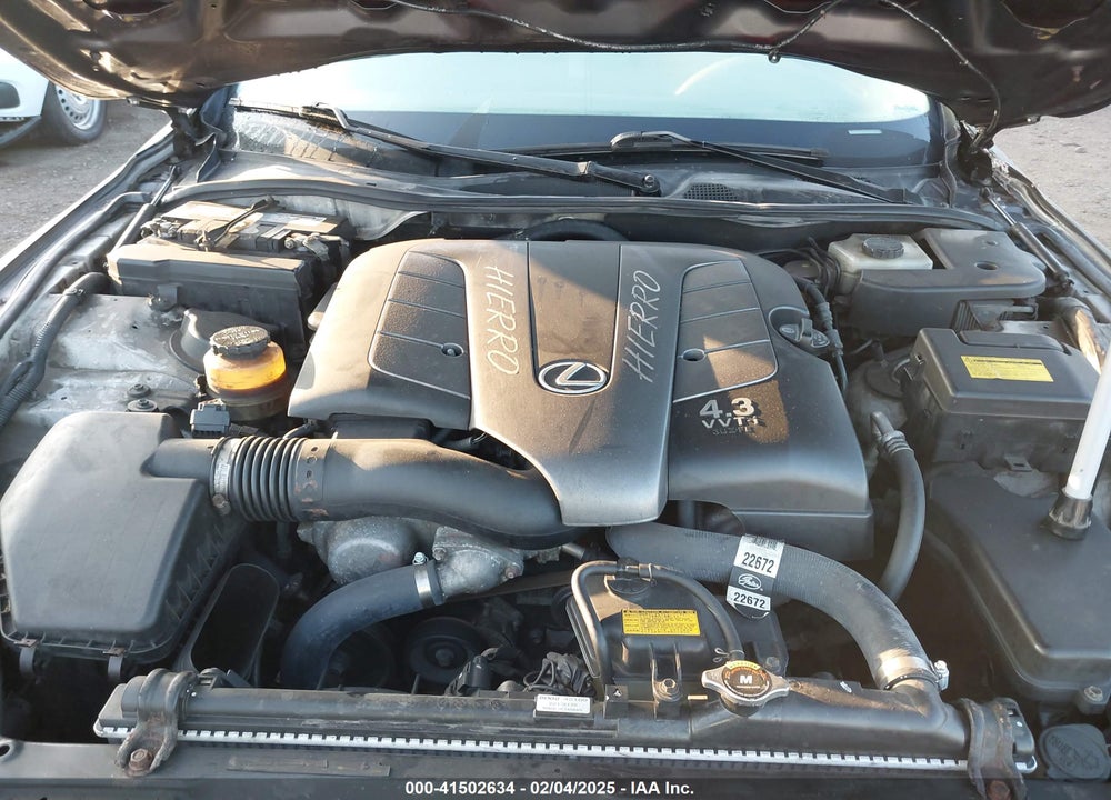 2002 LEXUS SC 430 VIN: JTHFN48Y020009103