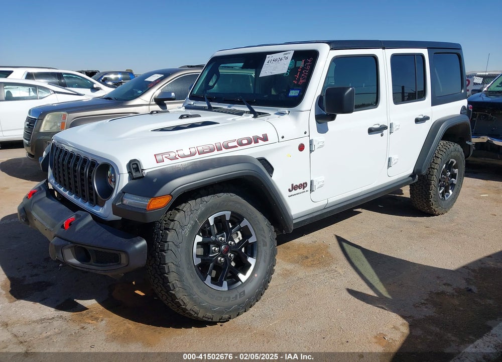 2025 JEEP WRANGLER 4-DOOR RUBICON 4X4 VIN: 1C4PJXFN8SW527131