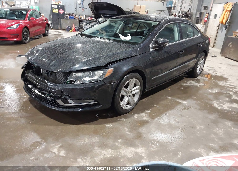 2014 VOLKSWAGEN CC 2.0T SPORT VIN: WVWBP7AN9EE537676