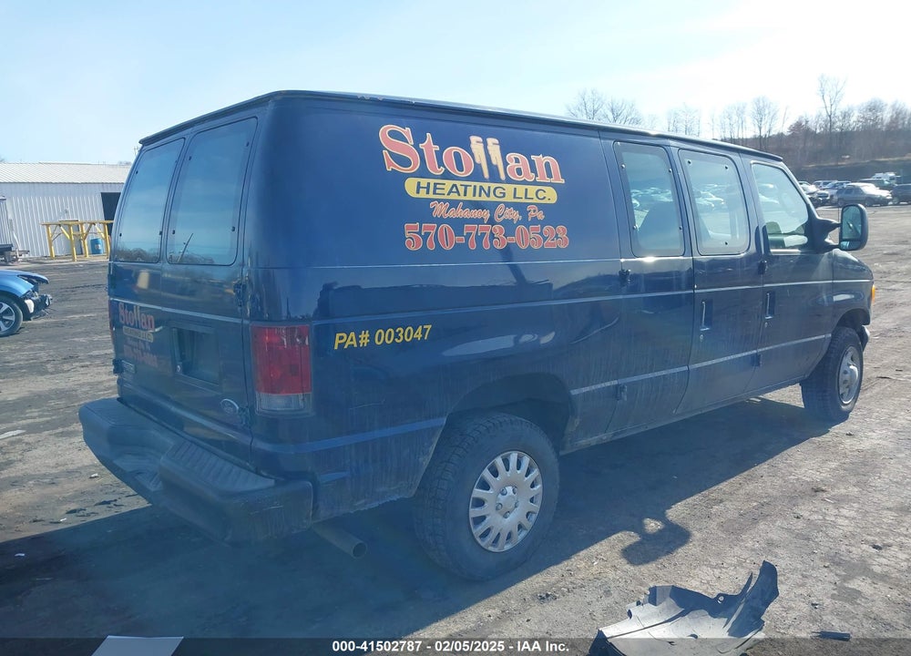 2007 FORD E-150 COMMERCIAL/RECREATIONAL VIN: 1FTNE14W17DA87602
