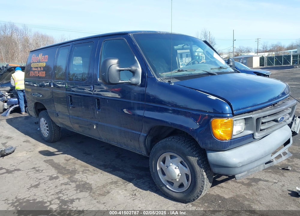 2007 FORD E-150 COMMERCIAL/RECREATIONAL VIN: 1FTNE14W17DA87602