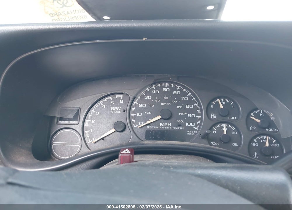 2002 CHEVROLET TAHOE LT VIN: 1GNEK13Z82R239334