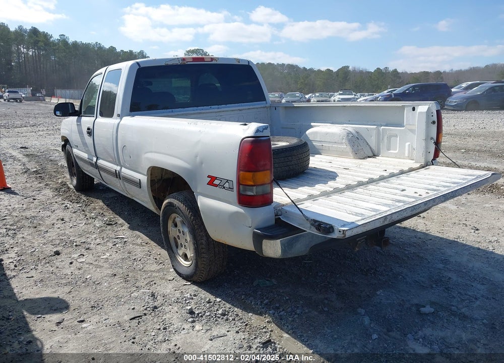 2002 CHEVROLET SILVERADO 1500 LT VIN: 2GCEK19T321373124