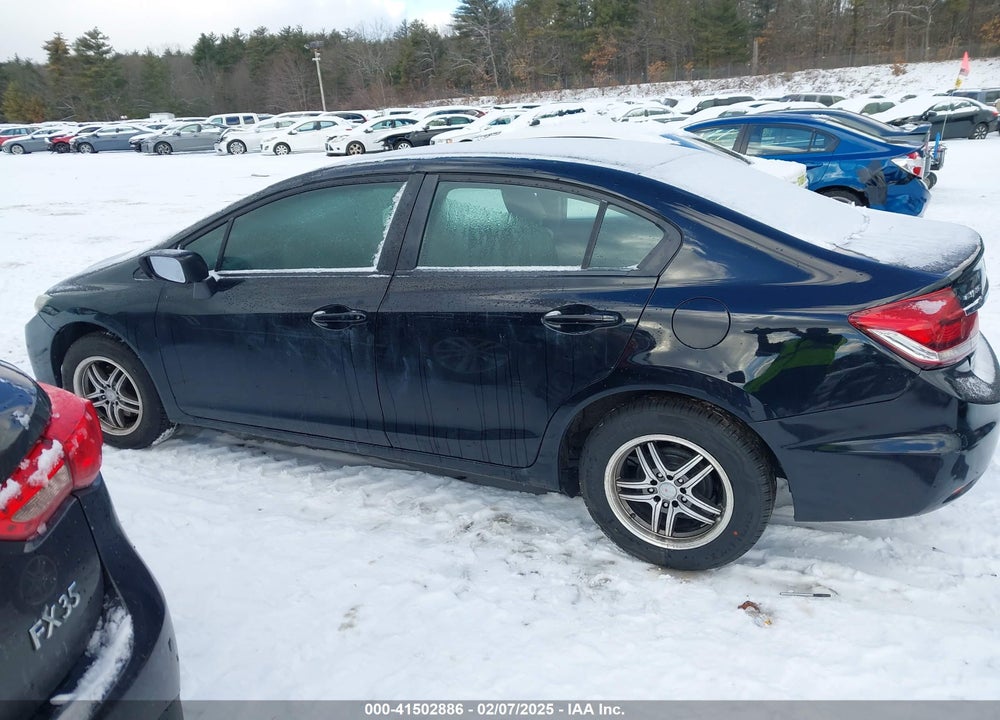 2014 HONDA CIVIC VIN: 19XFB2F56EE270299