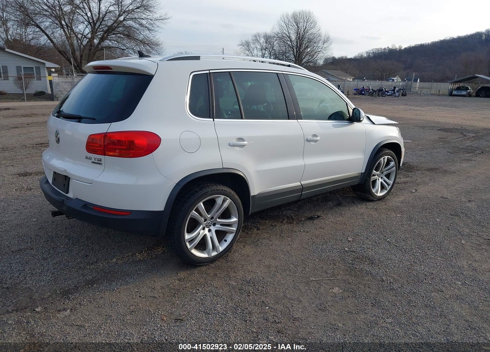 2012 VOLKSWAGEN TIGUAN SEL VIN: WVGBV7AX9CW571157