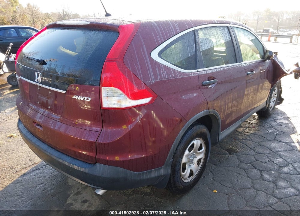 2014 HONDA CR-V LX VIN: 5J6RM4H30EL052178