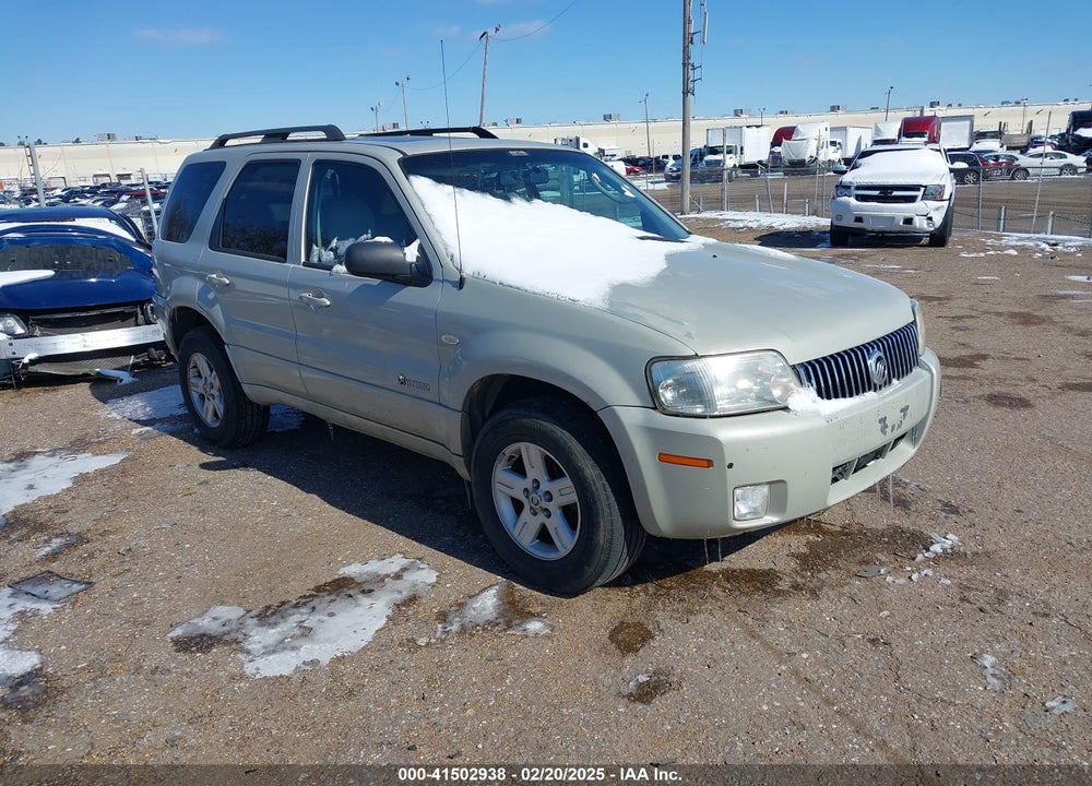 2007 MERCURY MARINER HYBRID VIN: 4M2CU39H07KJ20952