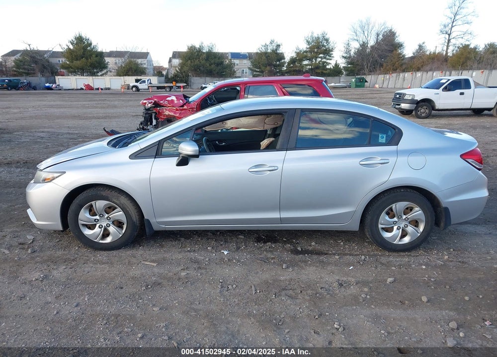 2015 HONDA CIVIC VIN: 19XFB2F54FE265572