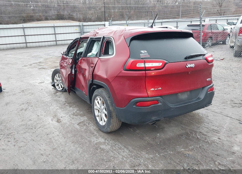 2015 JEEP CHEROKEE VIN: 1C4PJMCB8FW660213