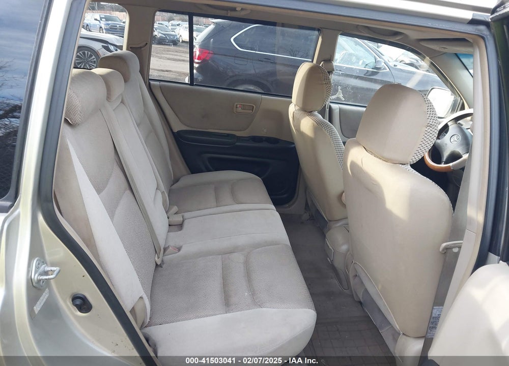 2003 TOYOTA HIGHLANDER VIN: JTEGD21A830047881
