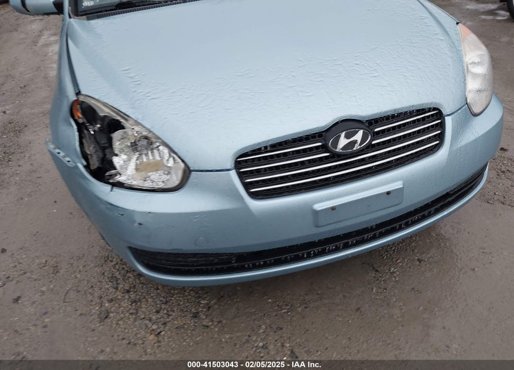 2006 HYUNDAI ACCENT GLS VIN: KMHCN46C06U029311
