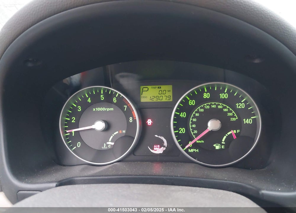 2006 HYUNDAI ACCENT GLS VIN: KMHCN46C06U029311