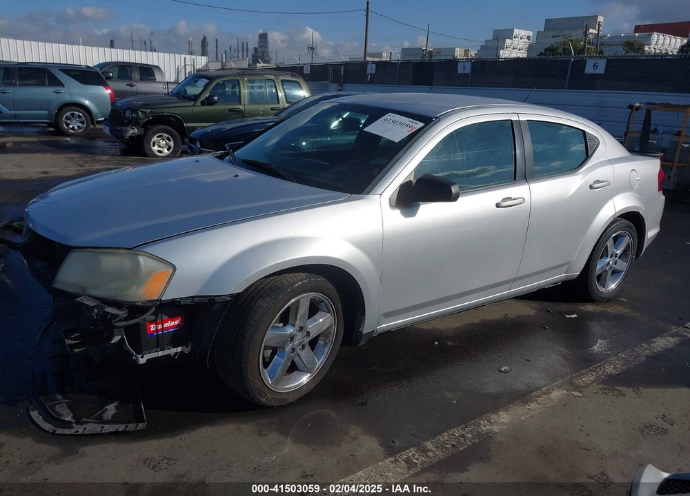 2011 DODGE AVENGER VIN: 1B3BD4FBXBN591829