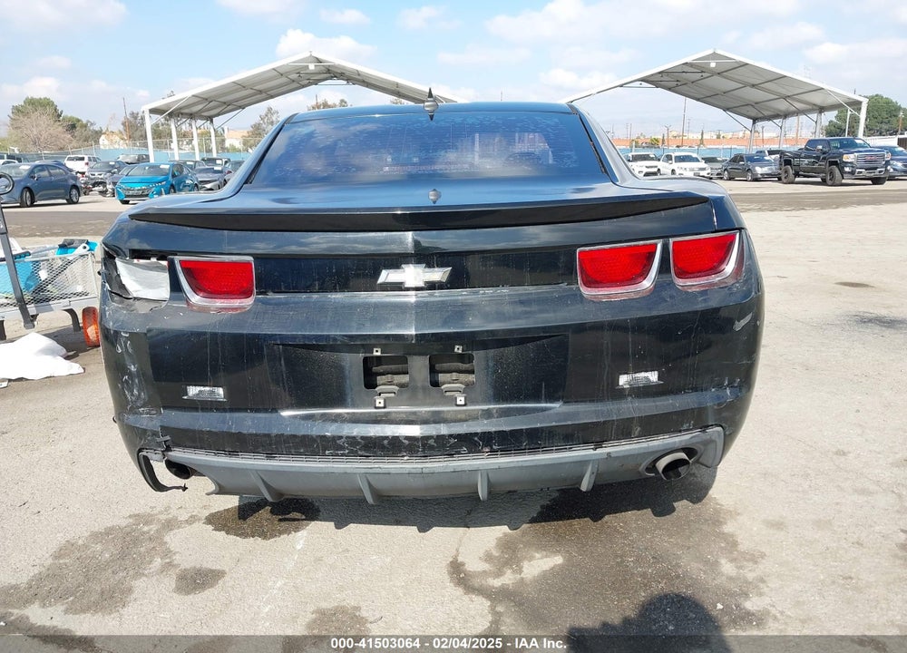 2012 CHEVROLET CAMARO 2LS VIN: 2G1FA1E31C9207337