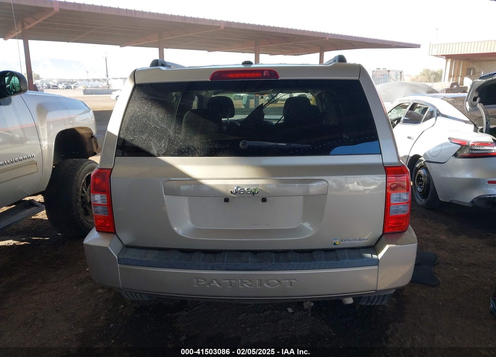 2010 JEEP PATRIOT SPORT VIN: 1J4NT1GB5AD647301