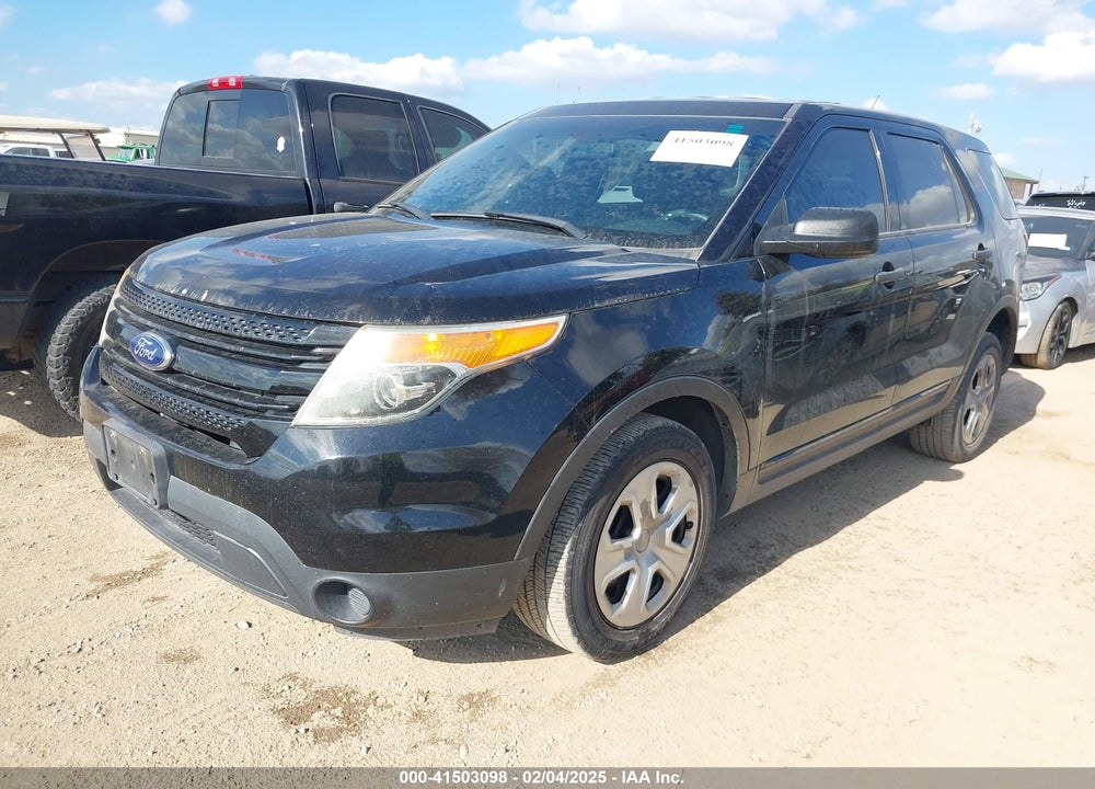2013 FORD POLICE INTERCEPTOR VIN: 1FM5K8AR6DGC40416