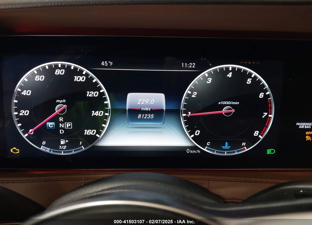 2018 MERCEDES-BENZ S 450 VIN: WDDUG6EB2JA360978