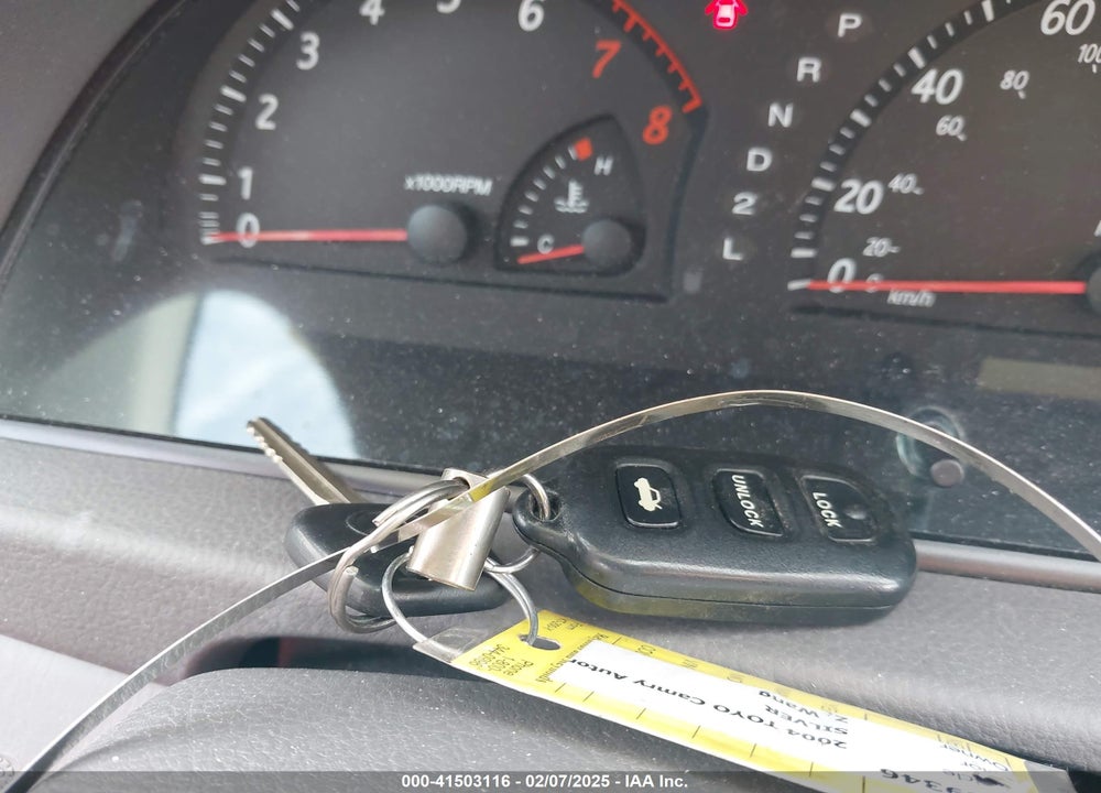 2004 TOYOTA CAMRY VIN: 4T1BE32K54U816125