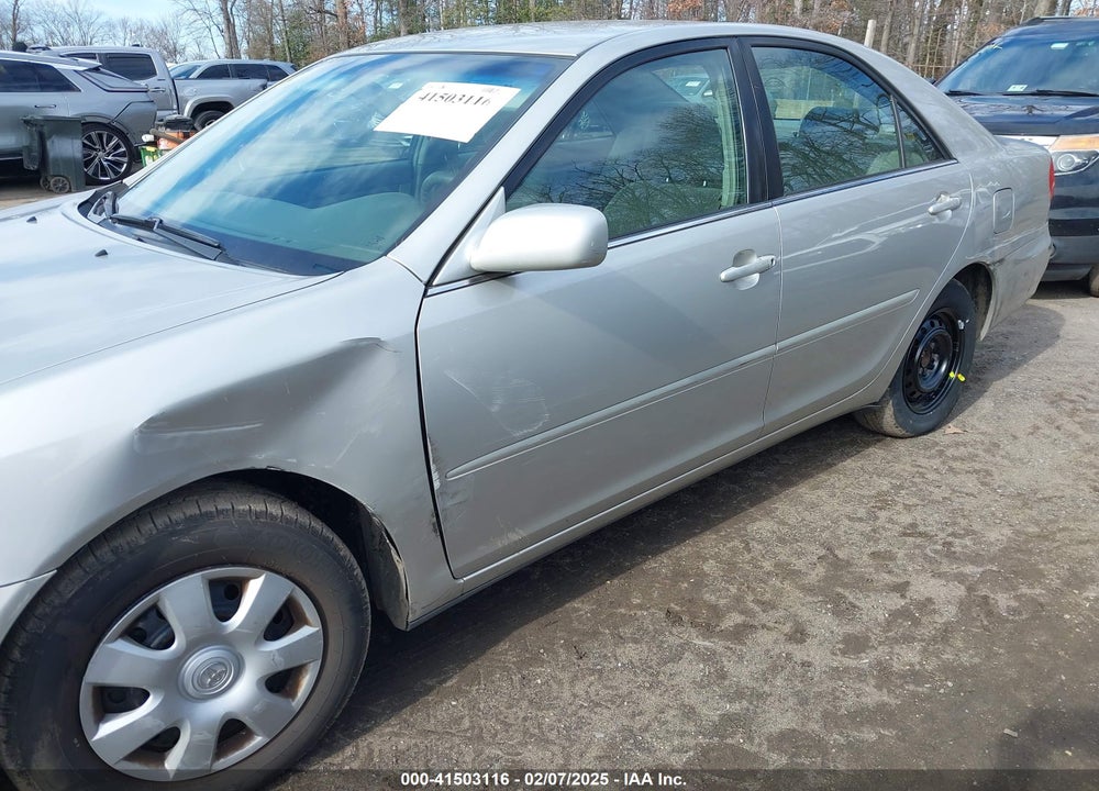 2004 TOYOTA CAMRY VIN: 4T1BE32K54U816125
