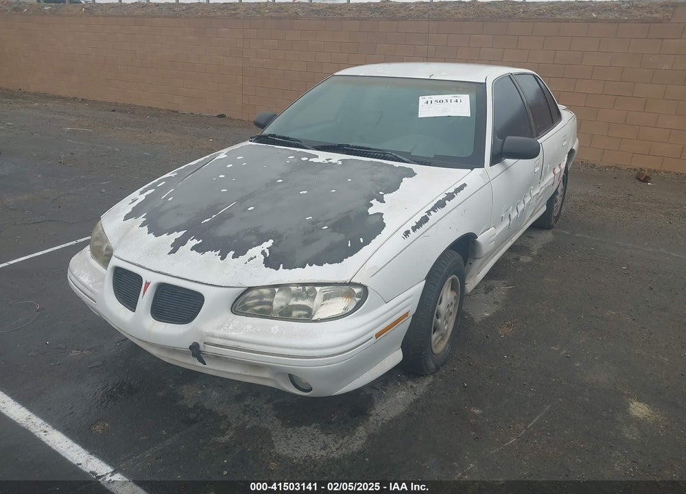1998 PONTIAC GRAND AM SE CMI VIN: 1G2NE52T7WM513702
