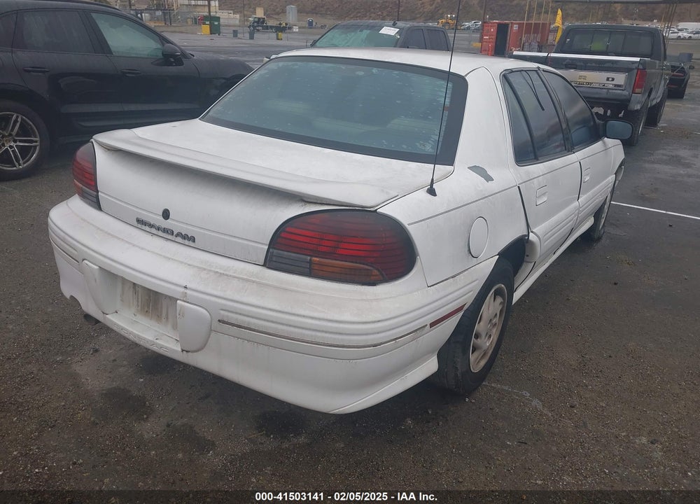 1998 PONTIAC GRAND AM SE CMI VIN: 1G2NE52T7WM513702