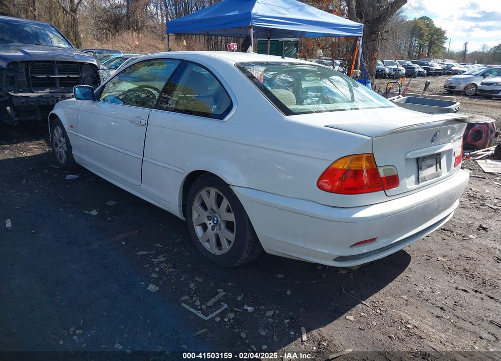 2000 BMW 323CI VIN: WBABM3347YJN84185