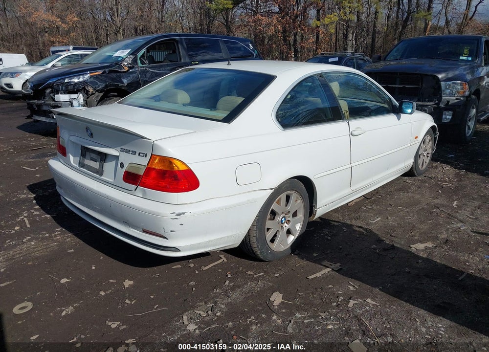 2000 BMW 323CI VIN: WBABM3347YJN84185