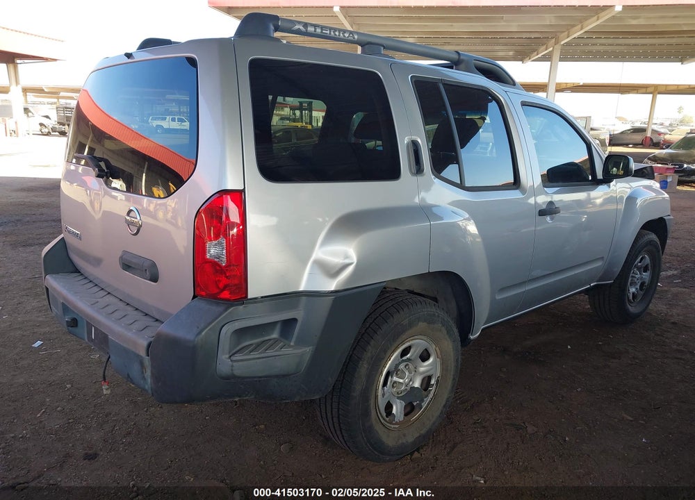2008 NISSAN XTERRA X VIN: 5N1AN08W88C531340