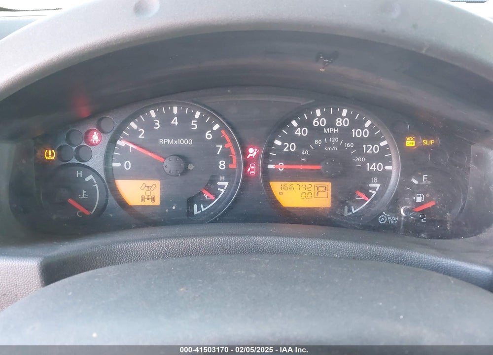 2008 NISSAN XTERRA X VIN: 5N1AN08W88C531340