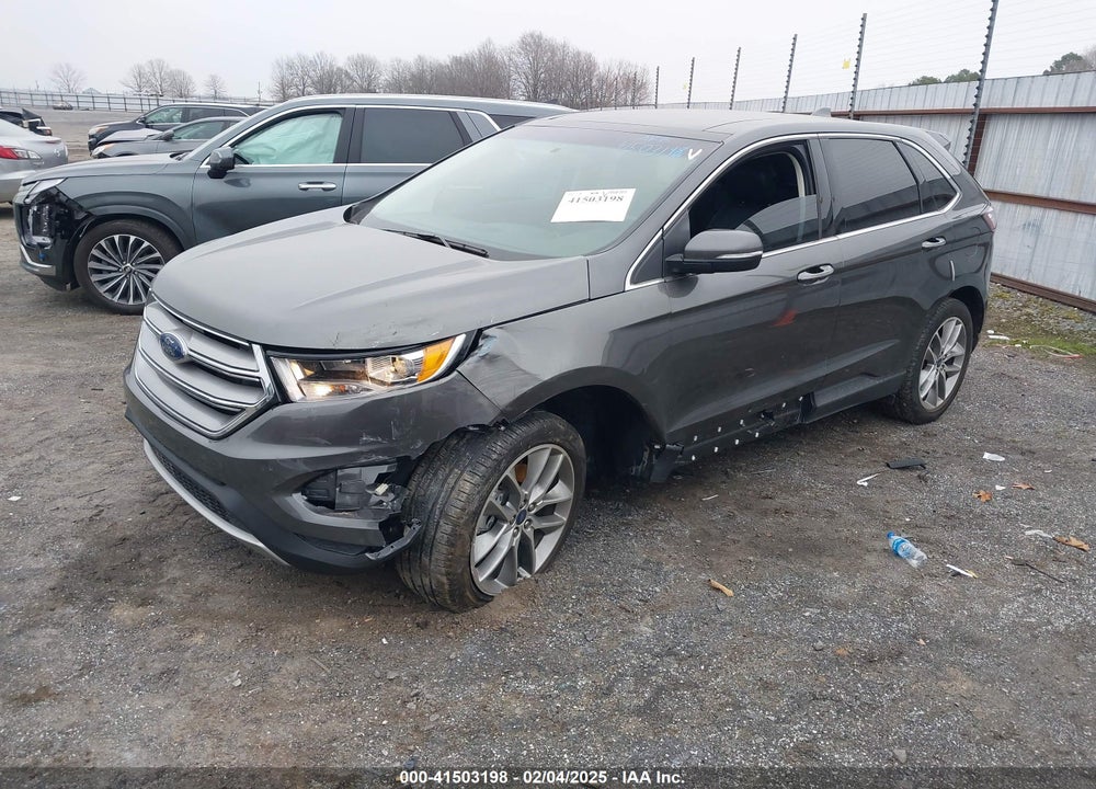 2018 FORD EDGE TITANIUM VIN: 2FMPK3K83JBC55329