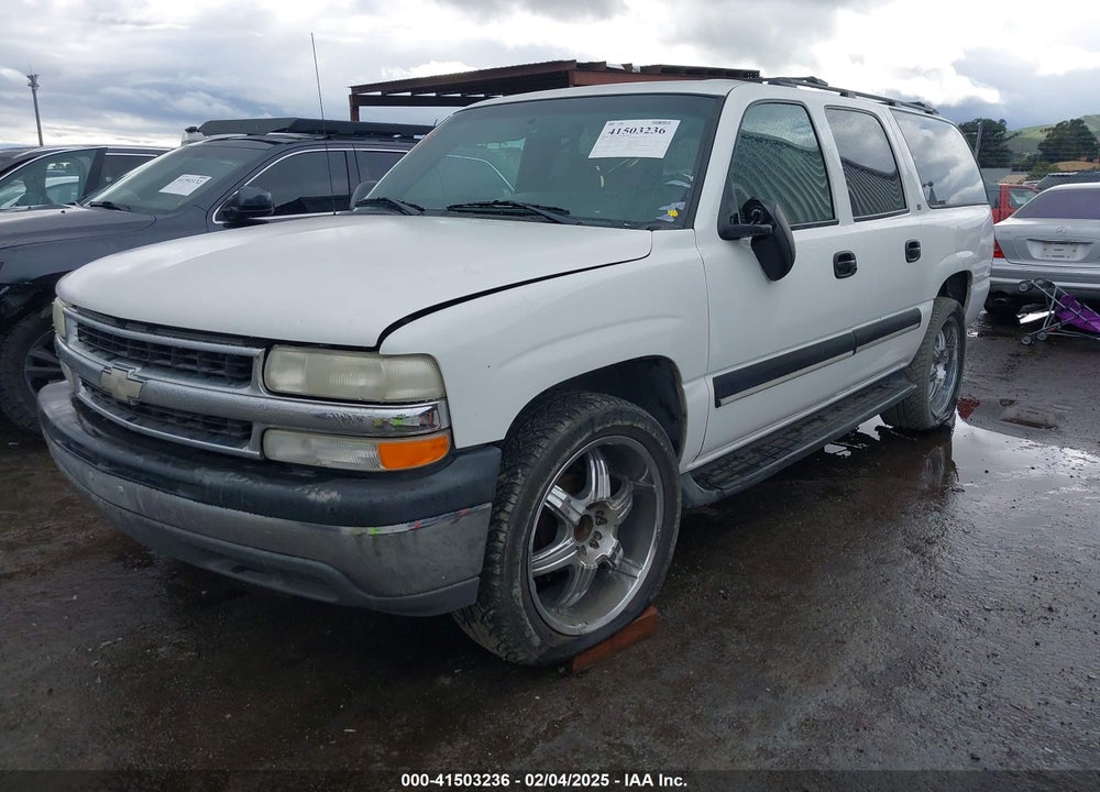 2001 CHEVROLET SUBURBAN 1500 LS VIN: 3GNEC16T21G209183