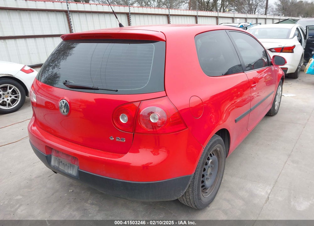 2007 VOLKSWAGEN RABBIT VIN: WVWBR71KX7W227601