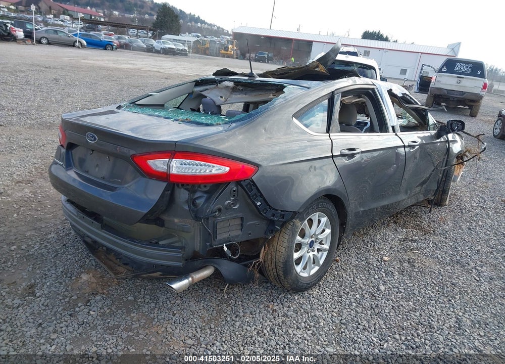 2016 FORD FUSION VIN: 3FA6P0G75GR389694